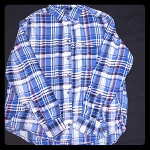 Faded Glory Long Sleeve Flannel Shirt
